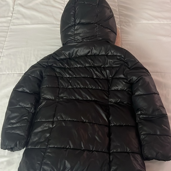 Michael Kors Size 5/6 black pink fur warm coat in good condition 🎀 - Picture 7 of 7